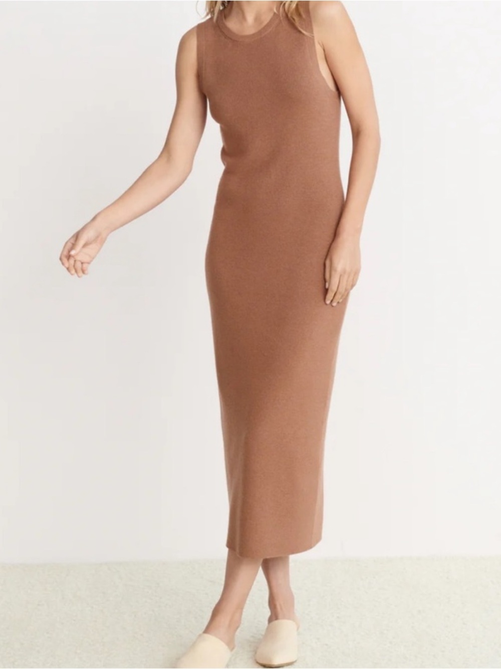 Jenni Kayne Sleeveless Sweater Dress, Cotton/Cashmere - size M